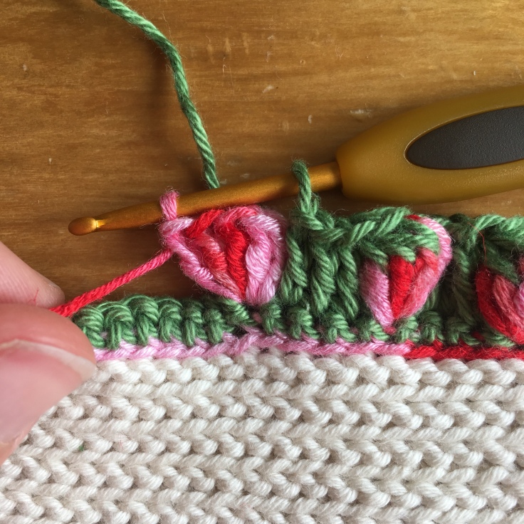 apprendre point fraise au crochet